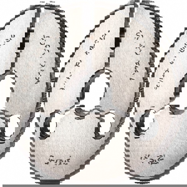 Threaded Ring Gage: 9/16-18 Thread, Class 3A, Go